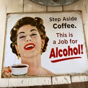 Retro Metal Sign!